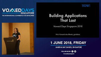 Voxxed Days Singapore 2018